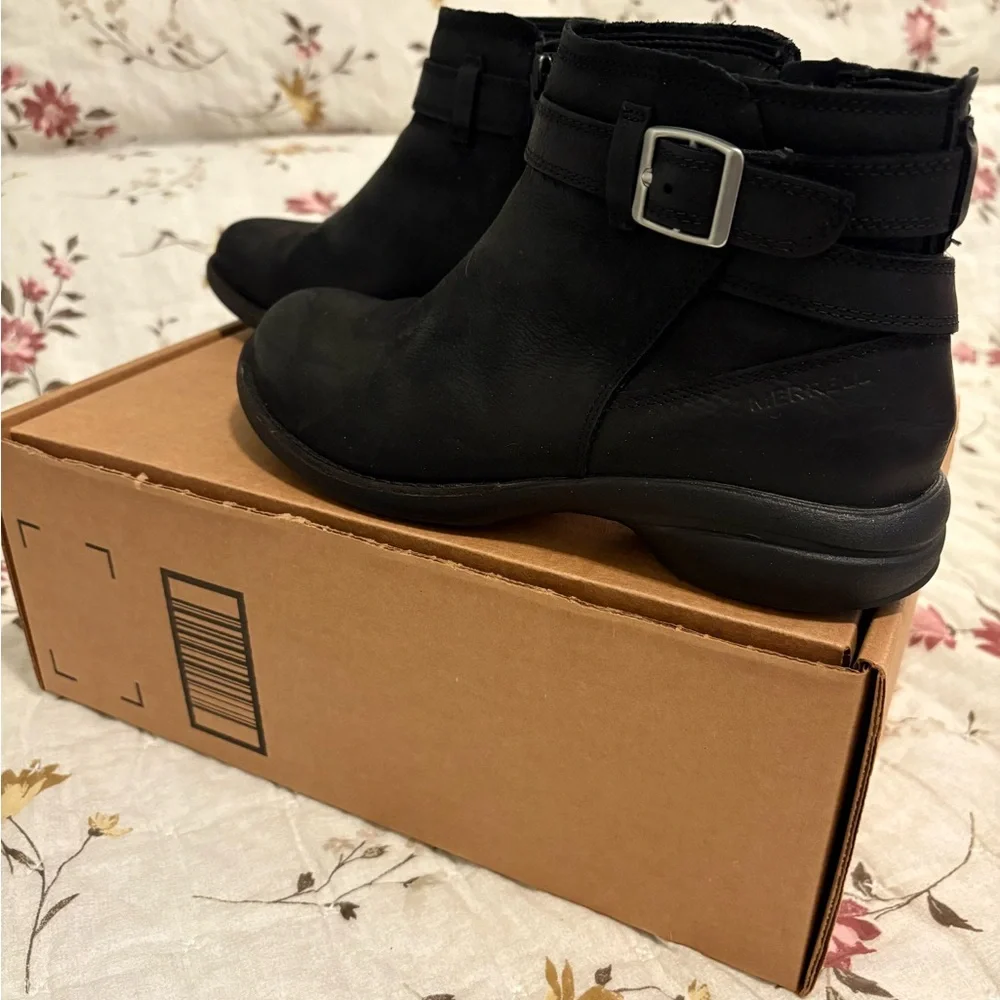 Black Ankle Boots - Picture 2 of 6